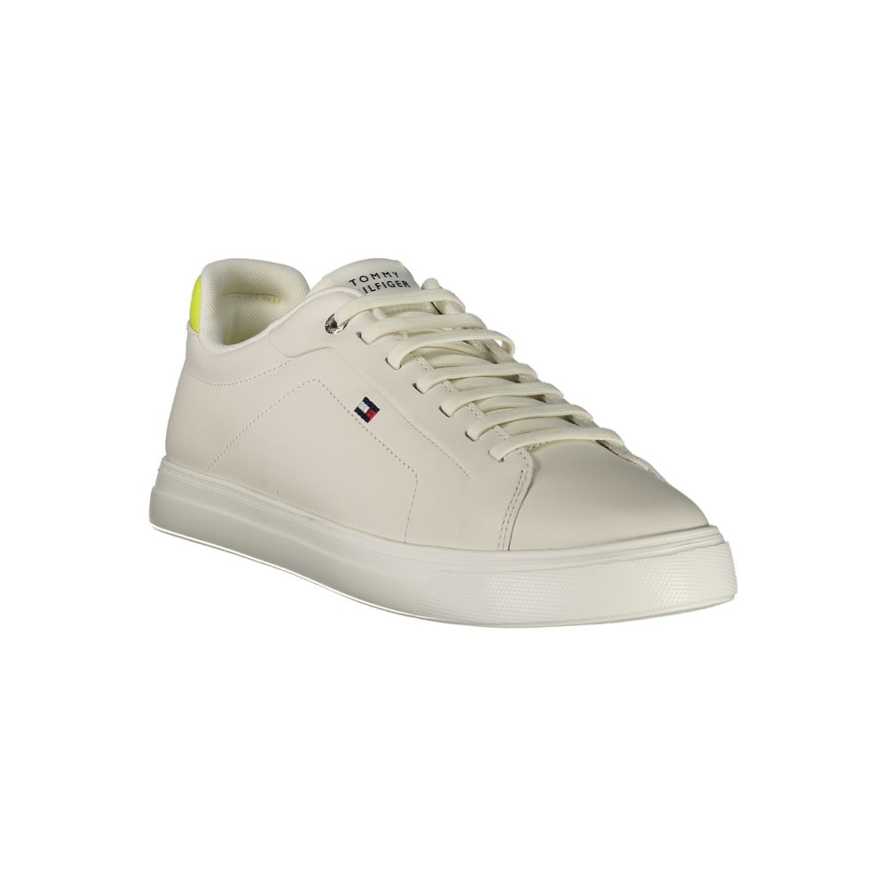 Tommy Hilfiger Bianco Poliuretano Uomo Sneaker