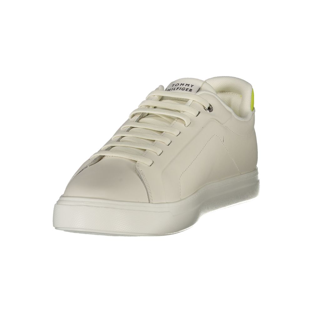 Tommy Hilfiger Bianco Poliuretano Uomo Sneaker
