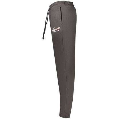Tommy Hilfiger Black Cotton Mens Trousers