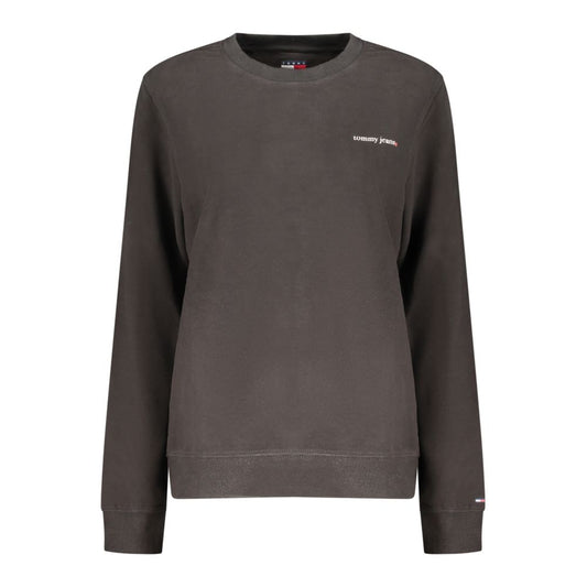 Tommy Hilfiger Black Cotton Women's Sweatshirt