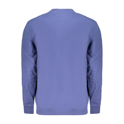 Tommy Hilfiger Blue Cotton Men's Sweatshirt