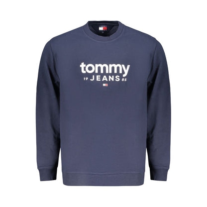 Tommy Hilfiger Blue Cotton Men's Sweatshirt