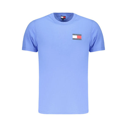 Tommy Hilfiger Blue Cotton Men's T-Shirt