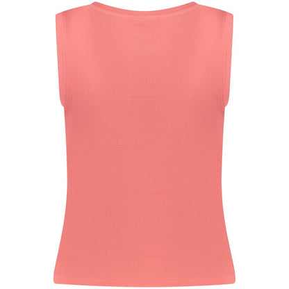 Tommy Hilfiger Pink Cotton Women's Tank Top