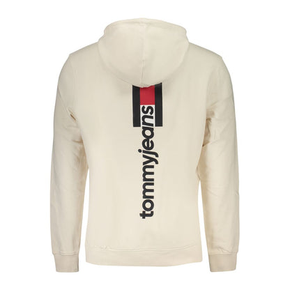 Tommy Hilfiger White Cotton Menswear Hoodie