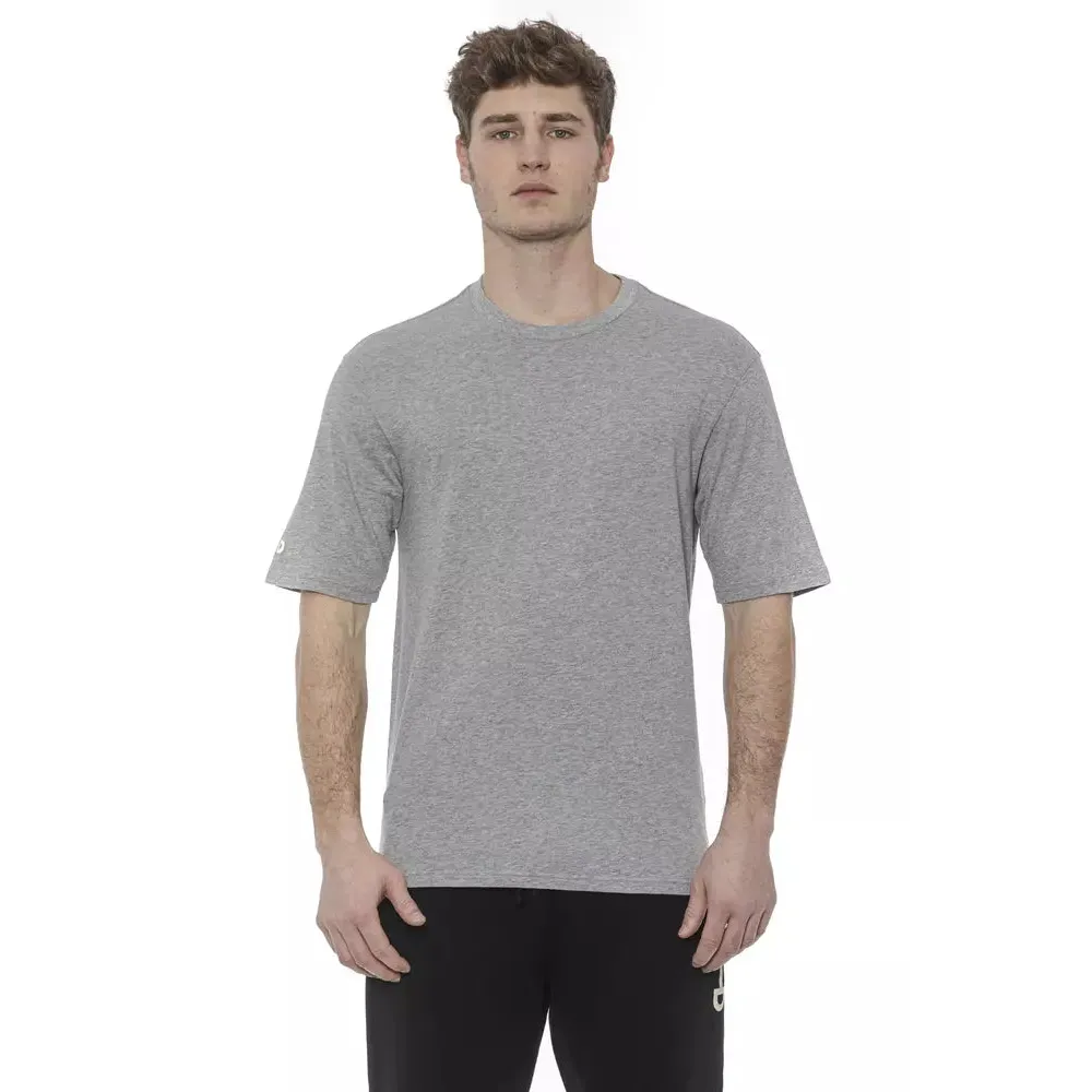 Tond Gray Cotton Men T-Shirt