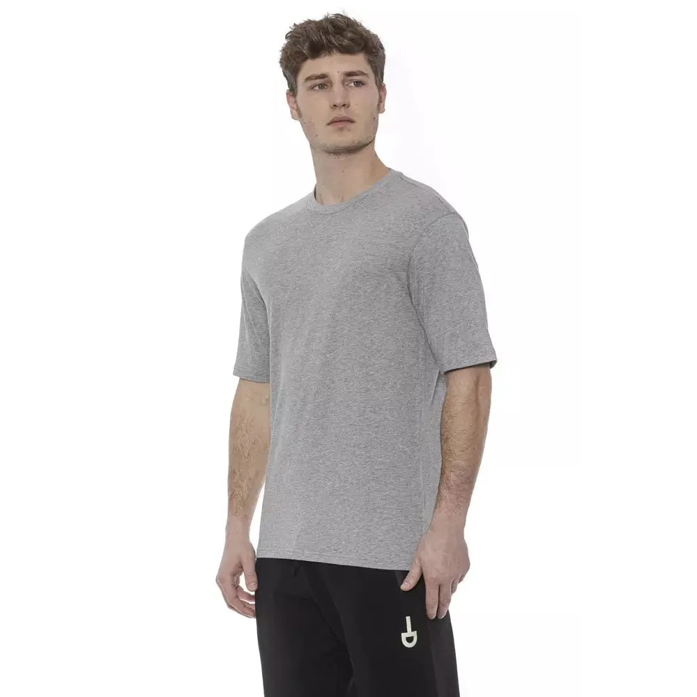 Tond Gray Cotton Men T-Shirt