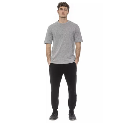 Tond Gray Cotton Men T-Shirt