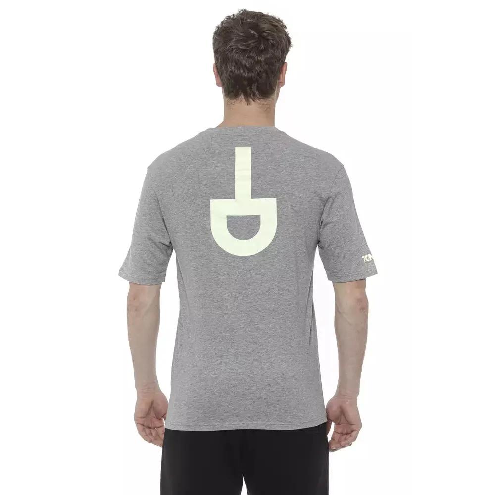 Tond Gray Cotton Men T-Shirt