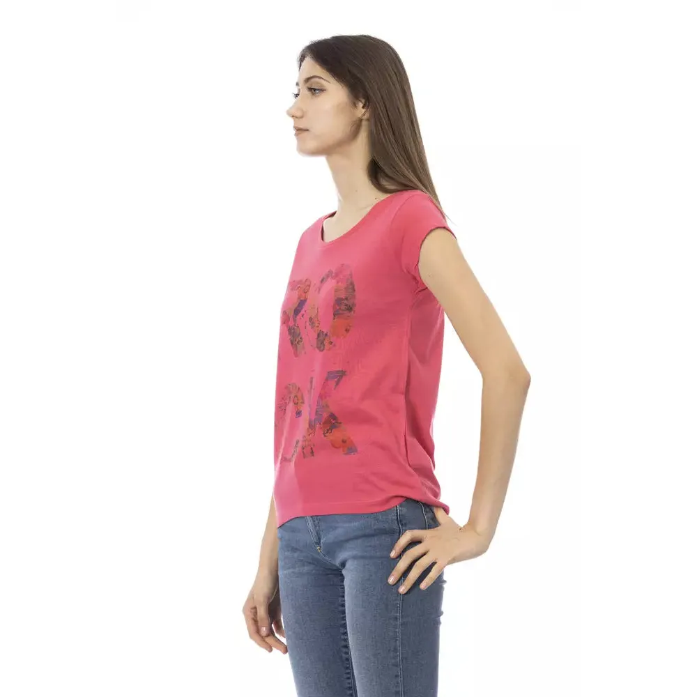 Trussardi Action Multicolor Cotton Women T-Shirt