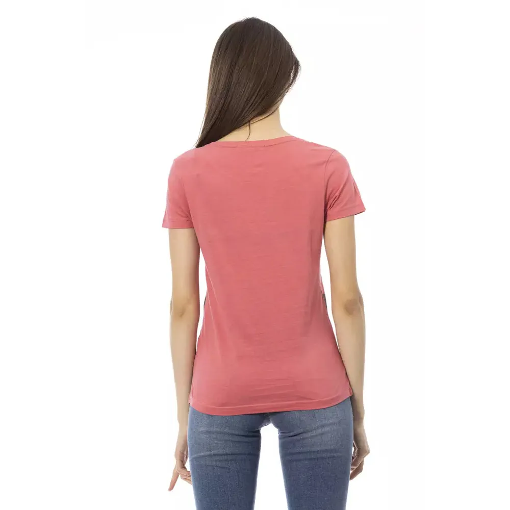 Trussardi Action Multicolor Cotton Women T-Shirt