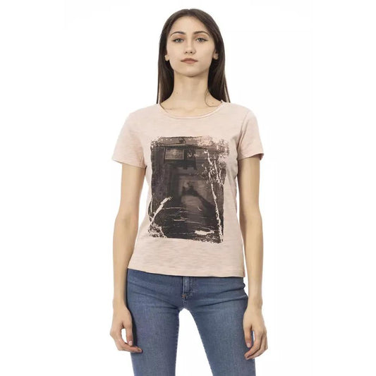 Trussardi Action Multicolor Cotton Women T-Shirt