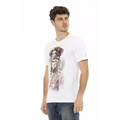 Trussardi Action White Cotton Men's T-Shirt