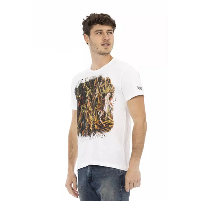Trussardi Action White Cotton Men's T-Shirt