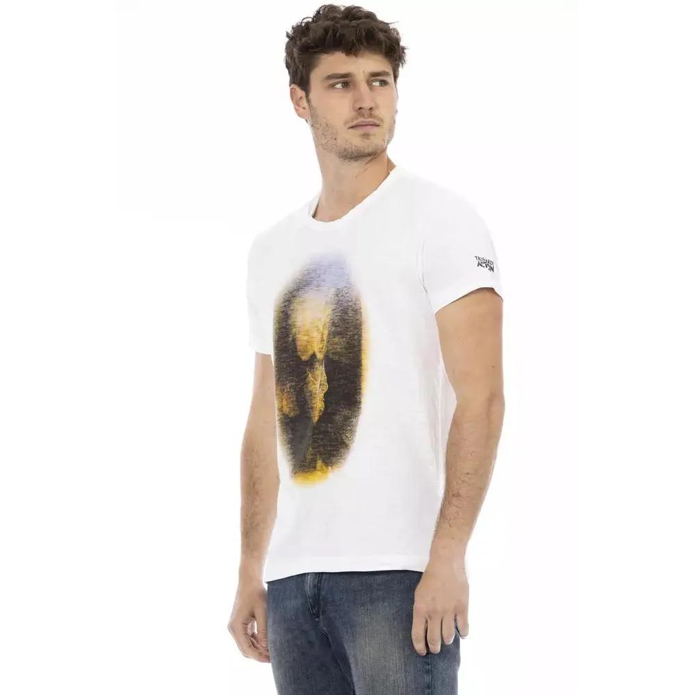 Trussardi Action White Cotton Men's T-Shirt