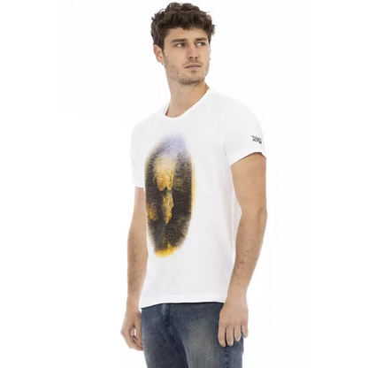 Trussardi Action White Cotton Men's T-Shirt
