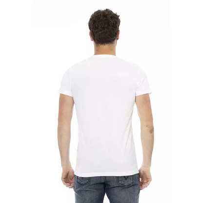 Trussardi Action White Cotton Men's T-Shirt