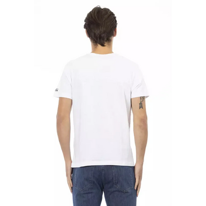 Trussardi Action White Cotton Men's T-Shirt