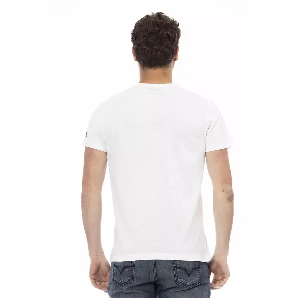 Trussardi Action White Cotton Men's T-Shirt