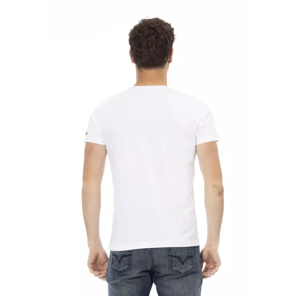 Trussardi Action White Cotton Men's T-Shirt