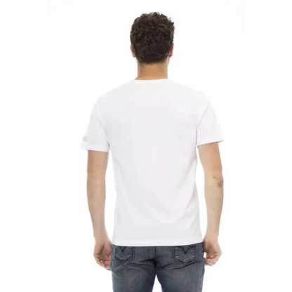 Trussardi Action White Cotton Men's T-Shirt