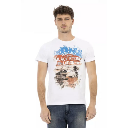 Trussardi Action White Cotton Men's T-Shirt