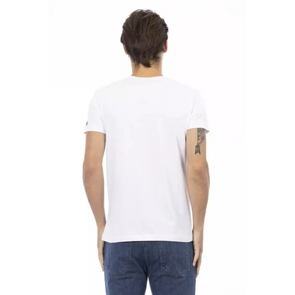 Trussardi Action White Cotton T-Shirt