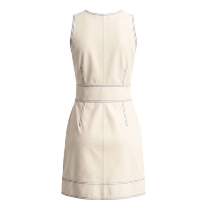 Trussardi Beige Lamb Women Dress