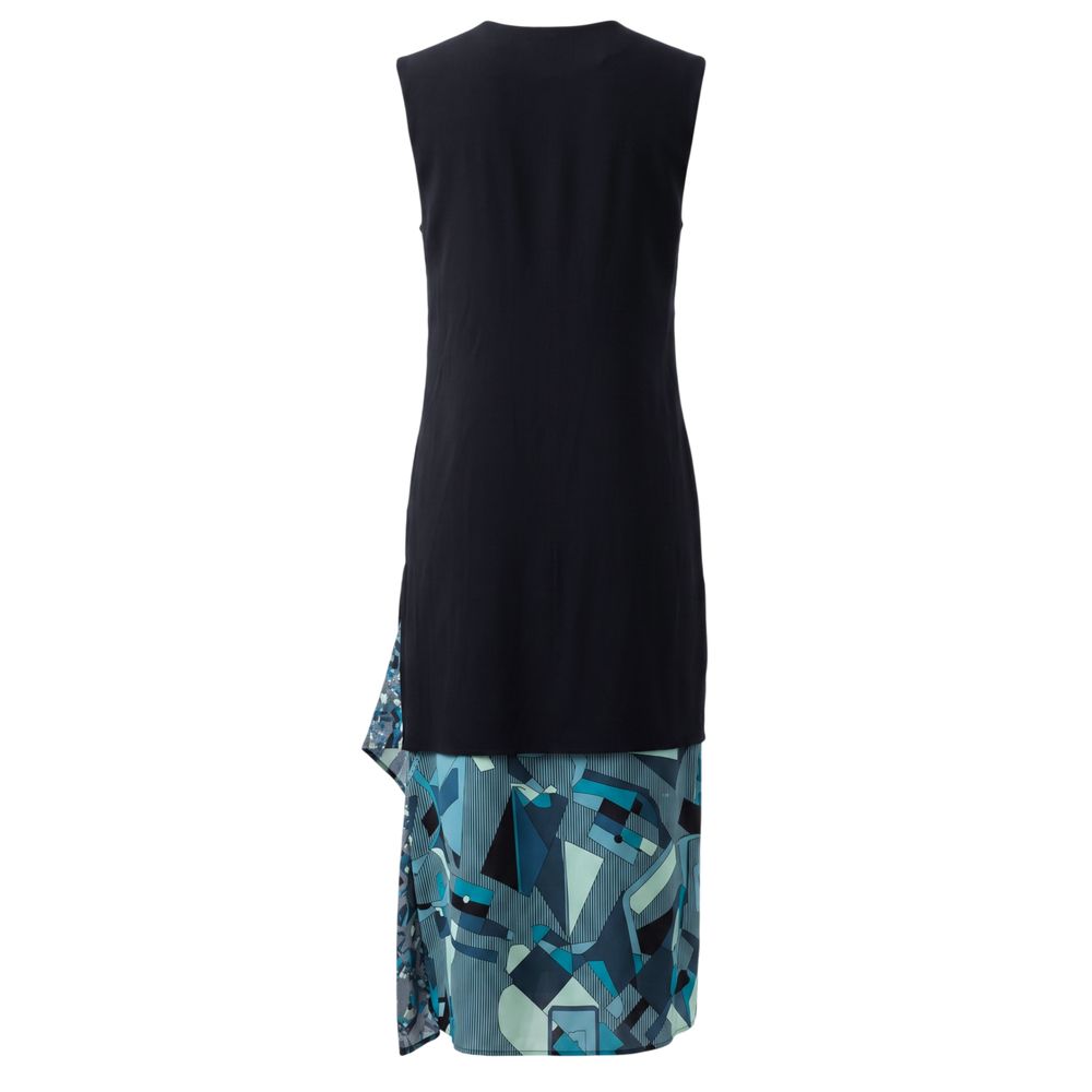 Trussardi Blue Silk Women Dress