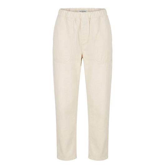Trussardi Jeans Beige Cotton Men Pants