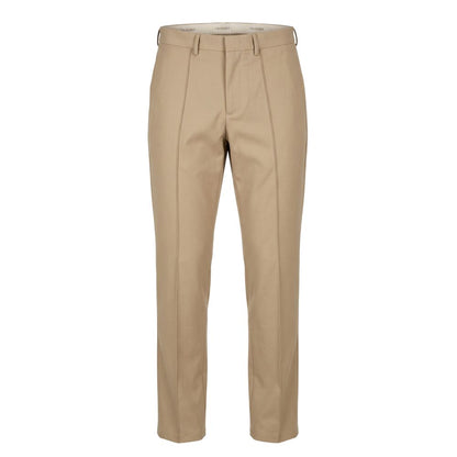 Trussardi Jeans Beige Cotton Mens Pants
