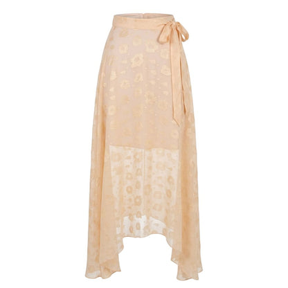 Trussardi Jeans Beige Polyester Womens Skirt