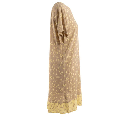 Trussardi Jeans Beige Viscose Women Dress