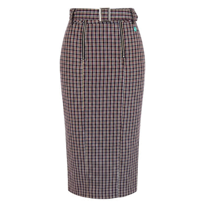 Trussardi Jeans Black Cotton Women Skirt