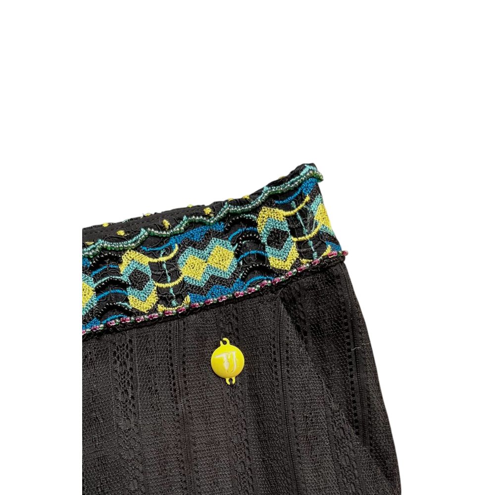 Trussardi Jeans Black Polyamide Women Pants