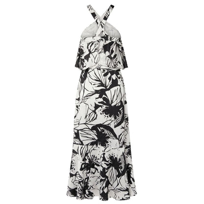 Trussardi Jeans Black Polyester Women Dress