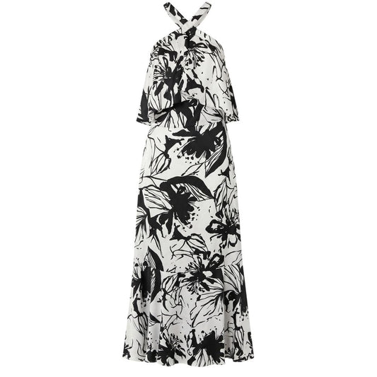 Trussardi Jeans Black Polyester Women Dress