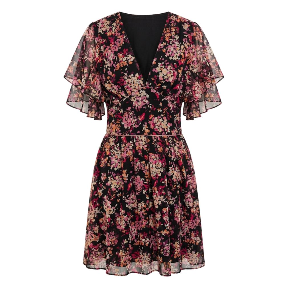 Trussardi Jeans Black Polyester Women Dress