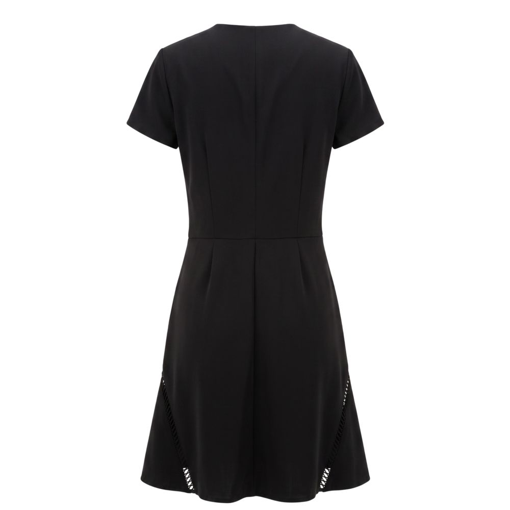Trussardi Jeans Black Polyester Women's Dress