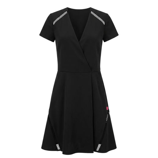 Trussardi Jeans Black Polyester Women's Dress