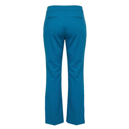 Trussardi Jeans Blue Cotton Women Pants