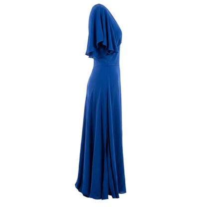 Trussardi Jeans Blue Polyester Women Dress