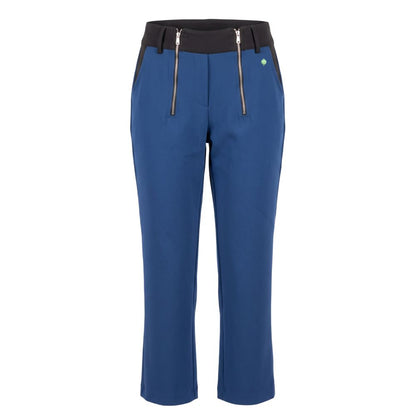 Trussardi Jeans Blue Polyester Women Pant