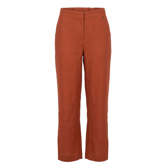 Trussardi Jeans Brown Viscose Women Pant