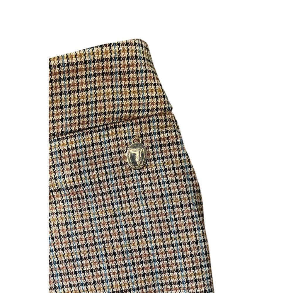 Trussardi Jeans Brown Viscose Women Shorts