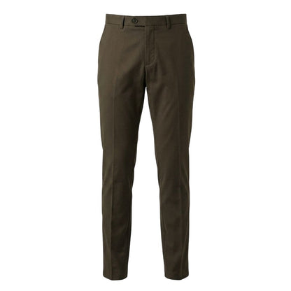 Trussardi Jeans Green Cotton Men Pant