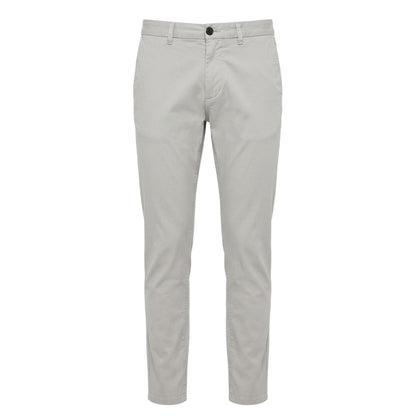 Trussardi Jeans Grey Cotton Men Pants