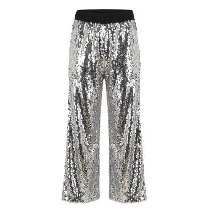 Trussardi Jeans Grey Polyester Women Pants