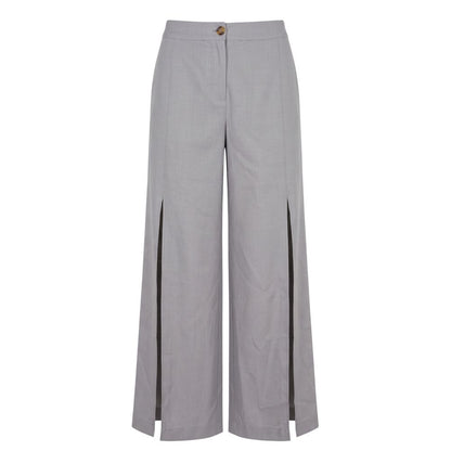 Trussardi Jeans Grey Polyester Women's Pant