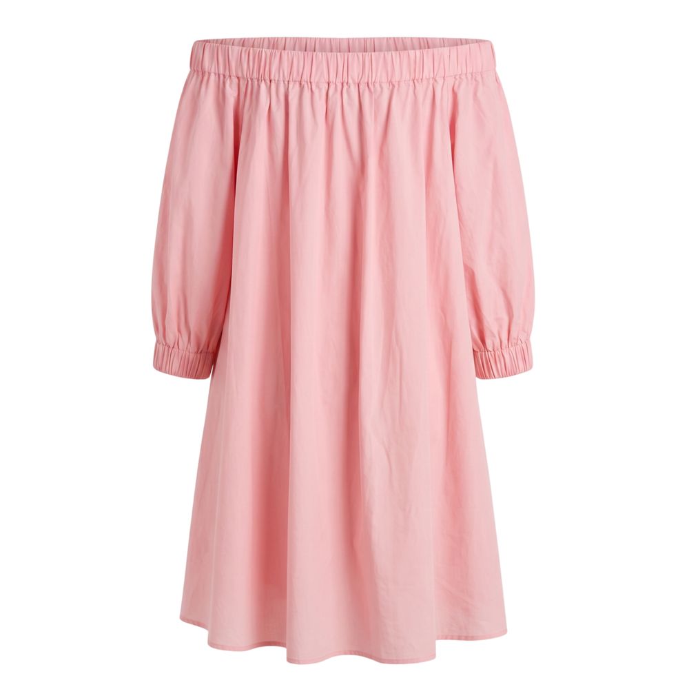 Trussardi Jeans Pink Cotton Women Dress